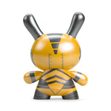 Dairobo-B Mecha Half Ray 5" Dunny by Dolly Oblong - Yellow Edition