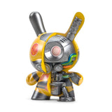 Dairobo-B Mecha Half Ray 5" Dunny by Dolly Oblong - Yellow Edition