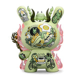 Junko Mizuno 8" La Flamme Dunny Green Edition vinyl figure by Kidrobot