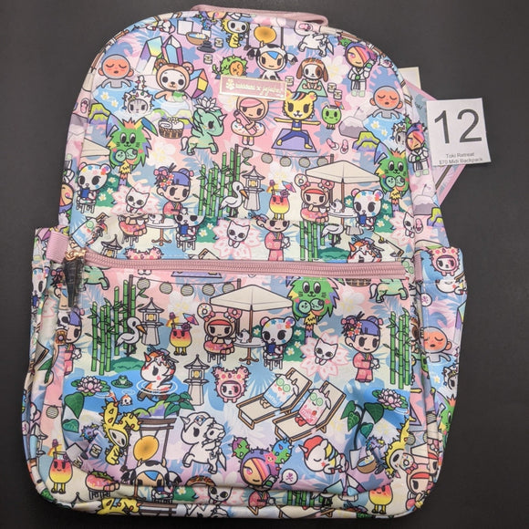 Toki Retreat Midi Backpack (#12a) from Ju-Ju-Be x Tokidoki