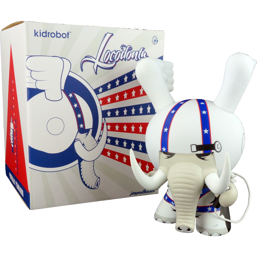 Kidrobot Locodonta 8 inch Vinyl Dunny by Jon Paul Kaiser – LIFT