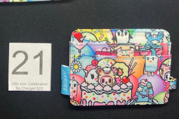 20th Anniversary Celebration: Be Charged Card Case (#21) from tokidoki x JUJUBE