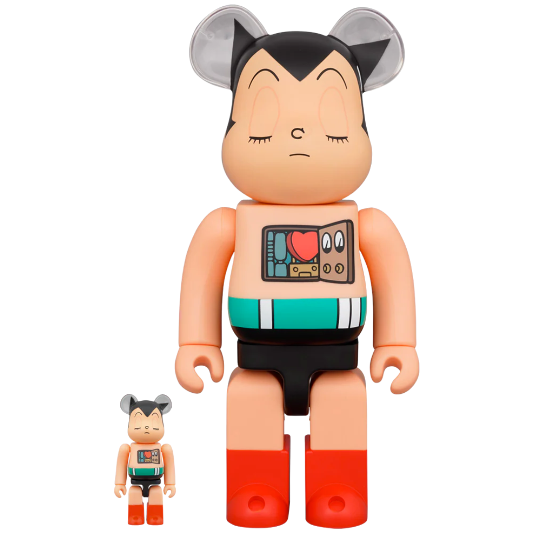ロボット milk boy Bearbrick 100% & 400% Set - Astro Boy – LIFT
