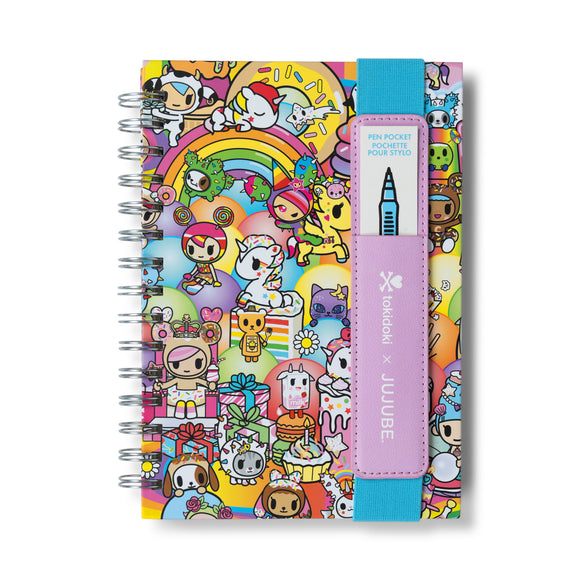 20th Anniversary Celebration: Oliver Notebook with pen holder/bookmark