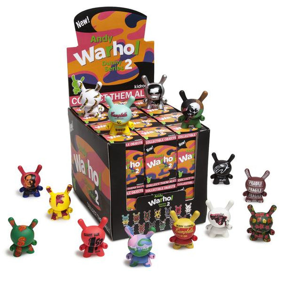 Andy Warhol Dunny Series 2 Case of 24 Figures by Kidrobot