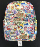 Kawaii Round the World Midi Backpack (#04) from Ju-Ju-Be x Tokidoki