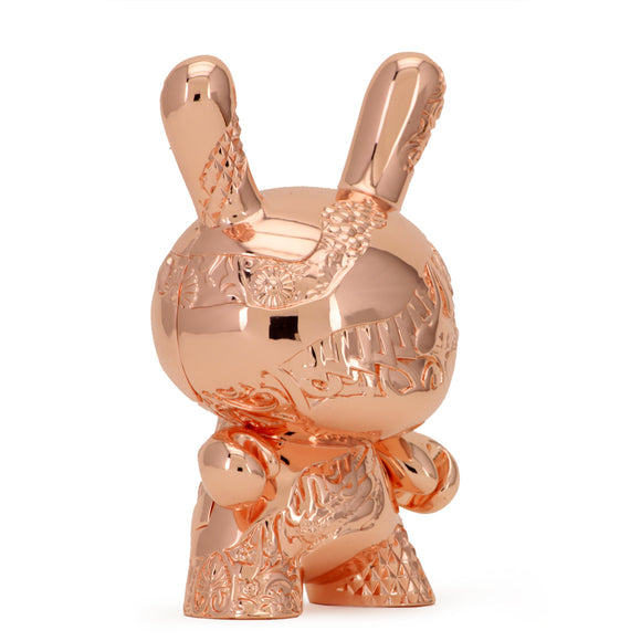 New Money Gold Metal 5-inch Dunny by Tristian Eaton