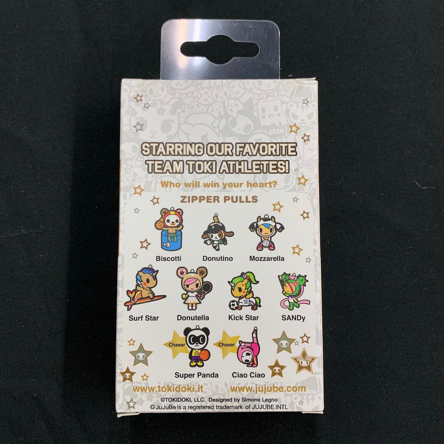 Team Toki Zipper Pull Blind box from Ju-Ju-Be x Tokidoki – LIFT