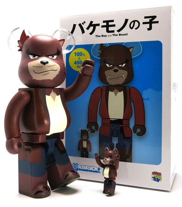 The Boy and the Beast 400% and 100% Bearbrick Set