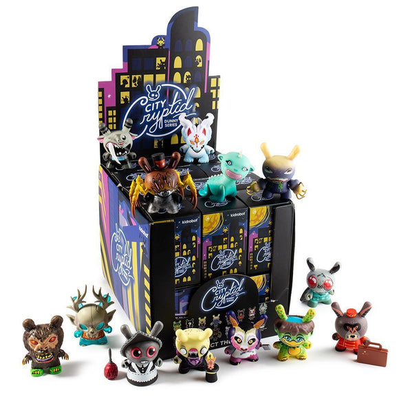 City Cryptid Dunny Art Figure Series by Kidrobot FULL CASE