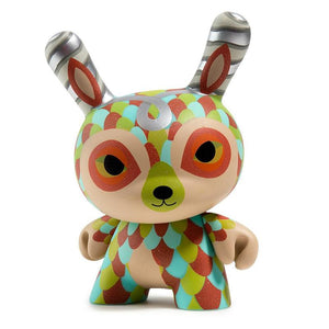 The Curly Horned Dunnylope 5" Dunny Art Figure by Horrible Adorables