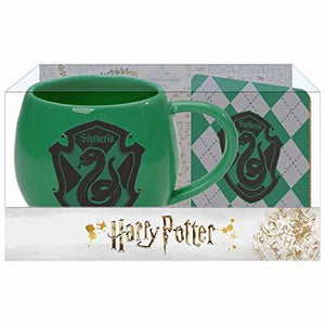 Harry Potter Slytherin Mug and Coaster Set